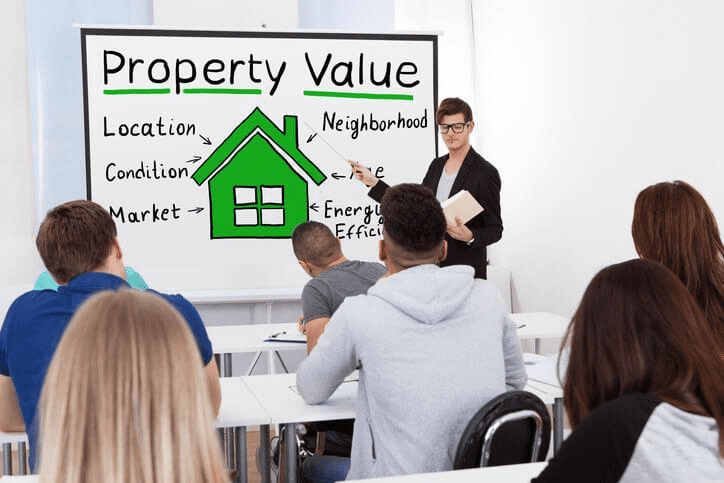 A classroom session of the Real Estate Salesperson Program in Ontario