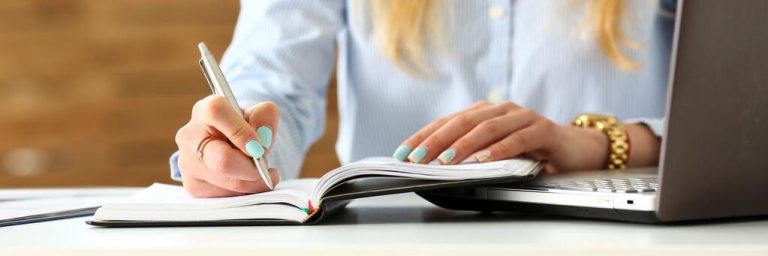 A student studying for the Real Estate Salesperson Program exam in Ontario